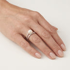 Pristine Ring worn by model - Vicenza Miami