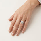 Noble Ring worn by model - Vicenza Miami