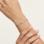 Divine Diamond Bangle worn by model - Vicenza Miami