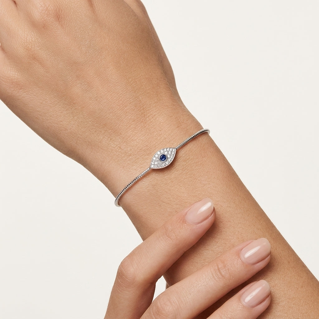 Ruby Bangle worn by model - Vicenza Miami
