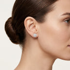 Celestial Diamond Earring worn by model - Vicenza Miami