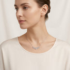 Enchanted Necklace worn by model - Vicenza Miami