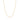 Diamond Coated Bead Chain Necklace 2.5mm