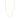 Diamond Coated Bead Chain Necklace 1.5mm