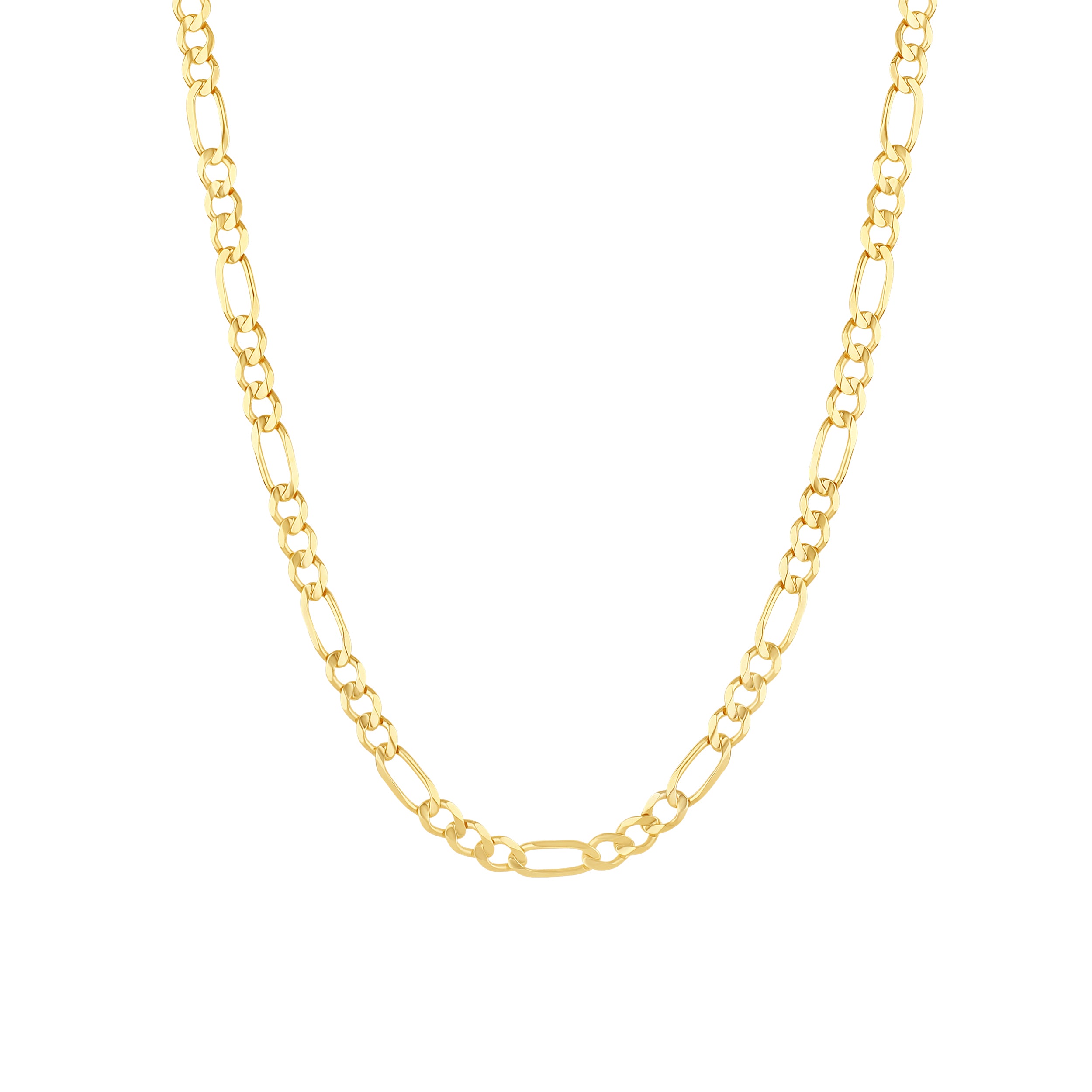 Figaro Chain Necklace 4mm