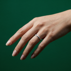 Radiant Band Diamond Ring
