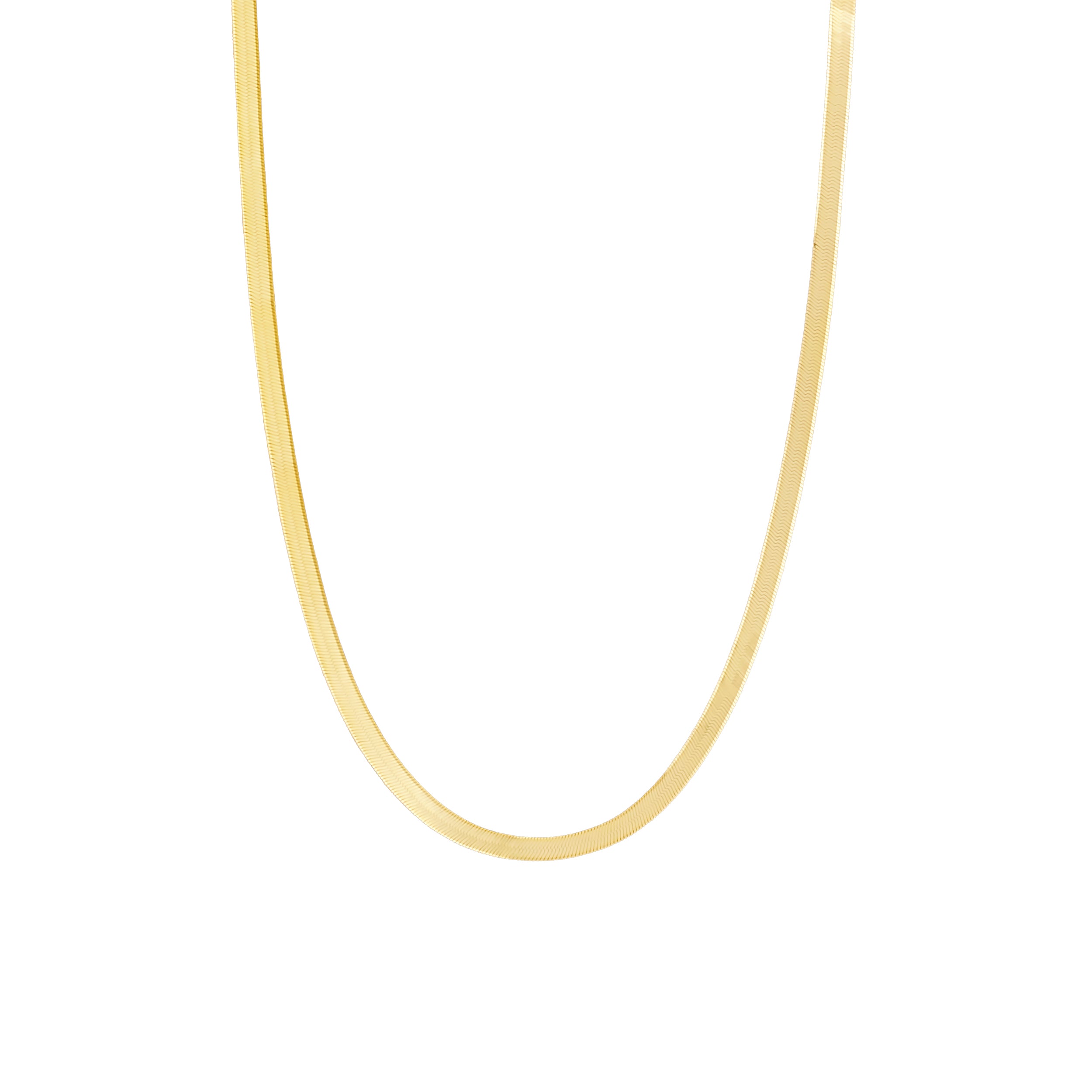 Herringbone Necklace 3.4mm