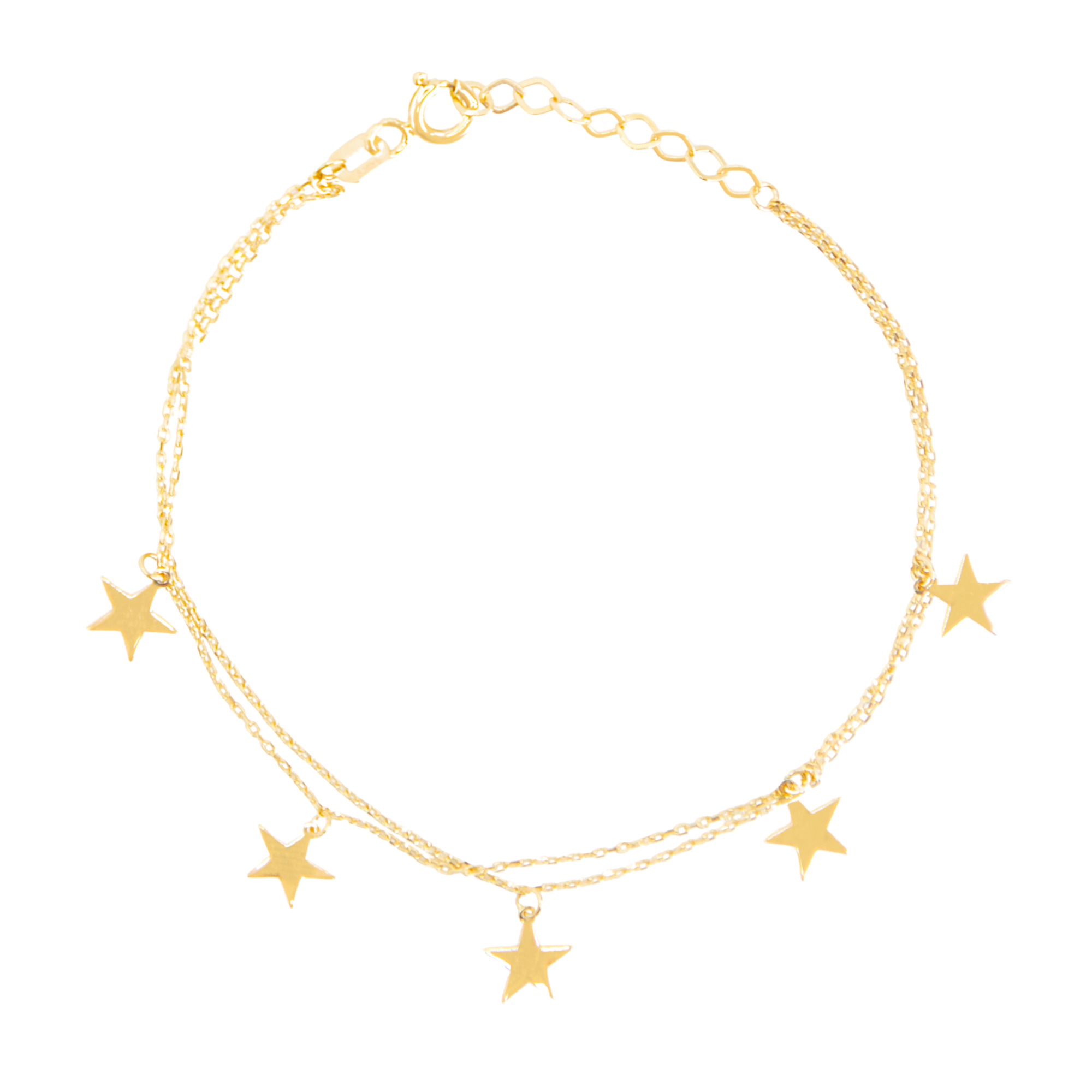 Multi-Star Wrap Bracelet