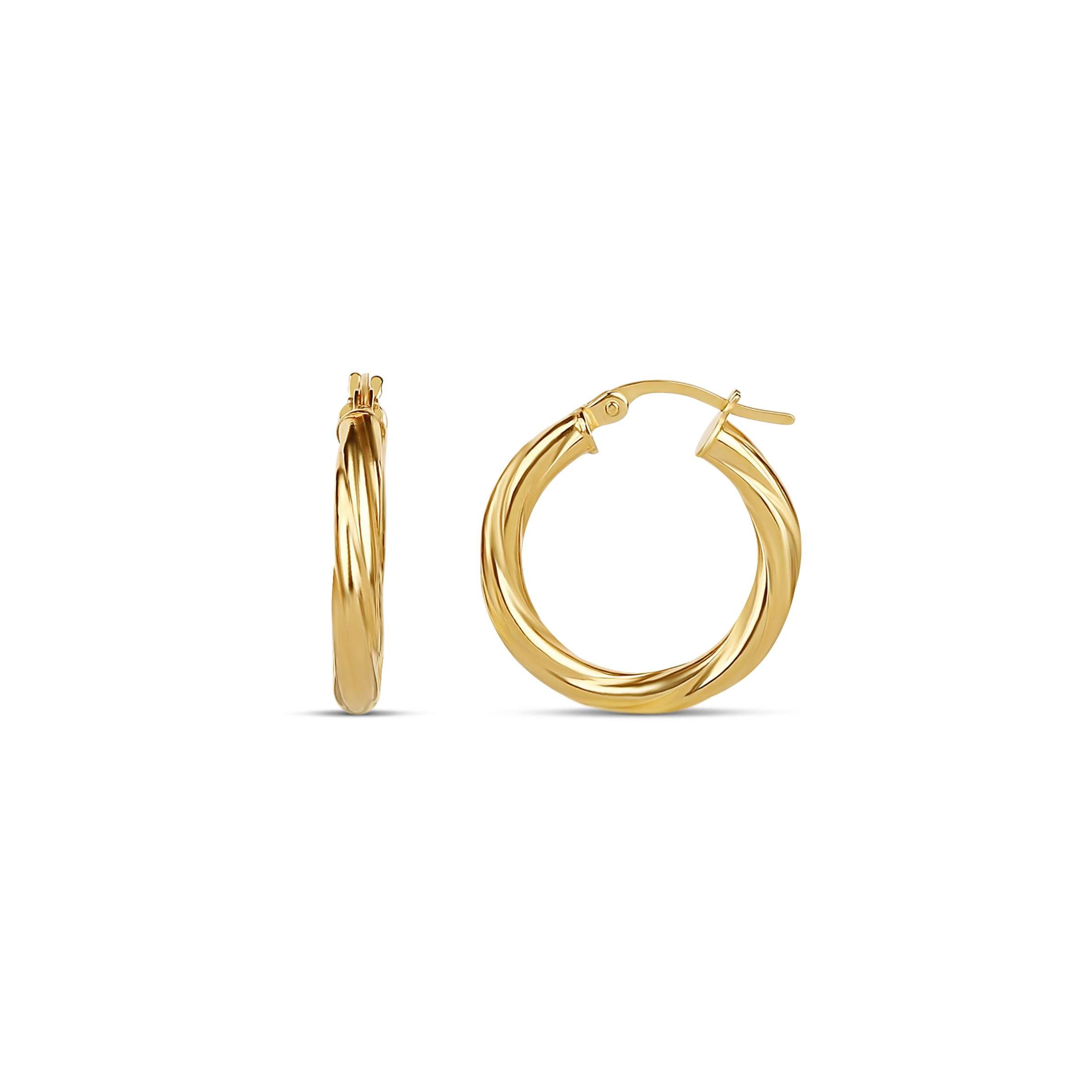 Twirl Mini Hoops 3mm