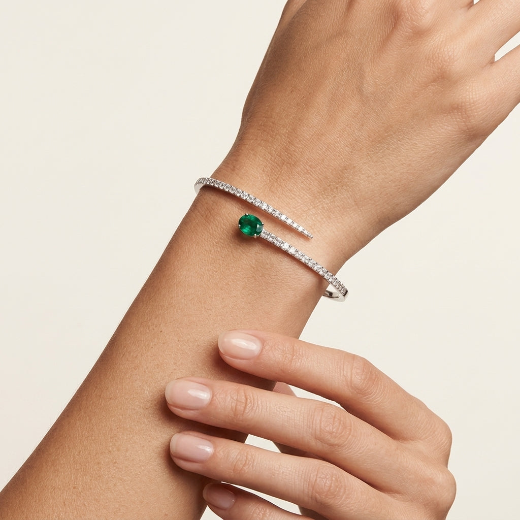 Regal Bracelet worn by model - Vicenza Miami