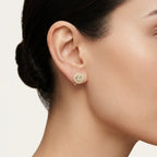 Pristine Diamond Earring Diamond I worn by model - Vicenza Miami