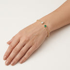 Lustrous Bracelet worn by model - Vicenza Miami