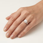 Petite Ring worn by model - Vicenza Miami
