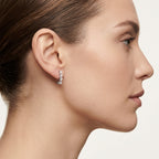 Imperial Earring worn by model - Vicenza Miami