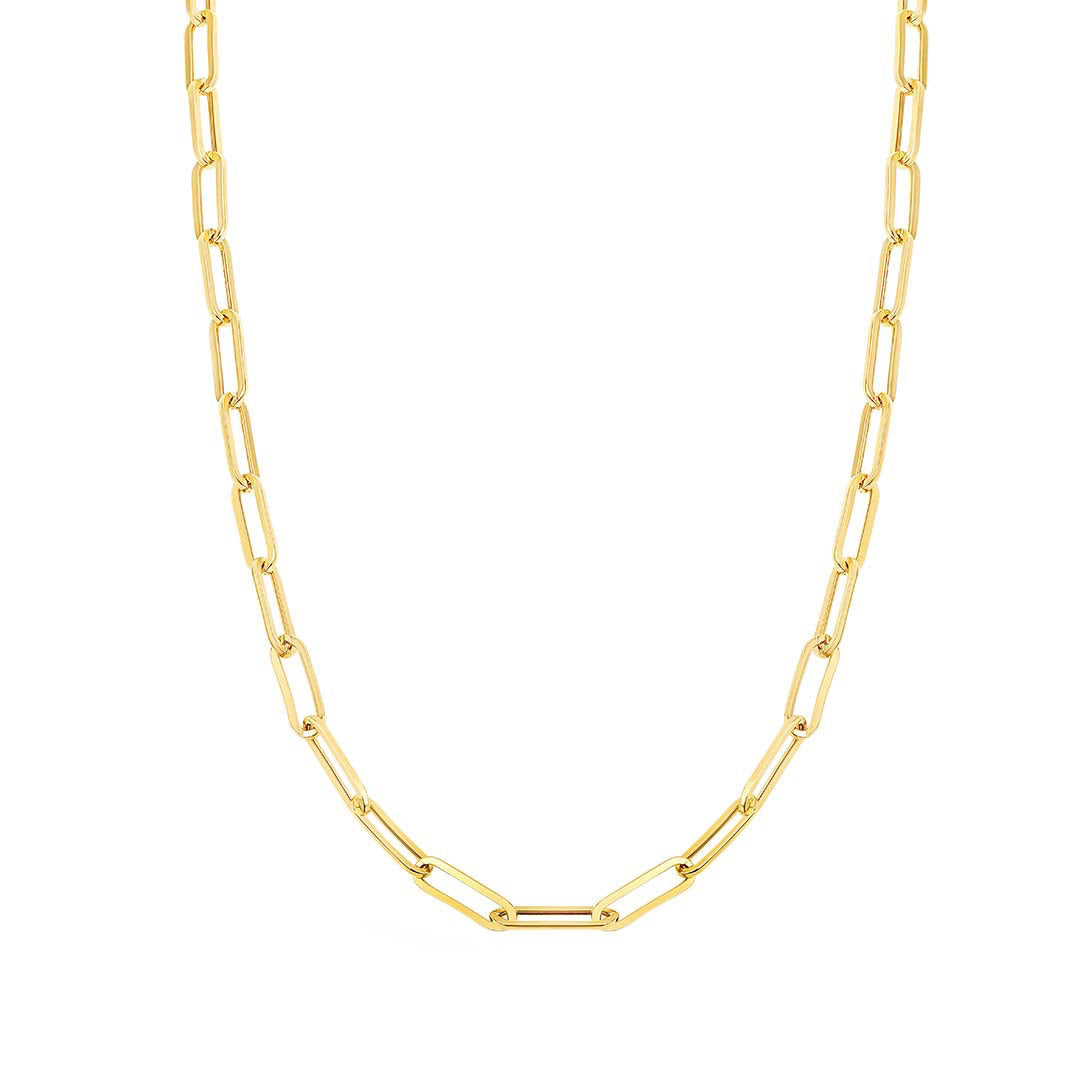 Paper Clip Necklace 4.5mm